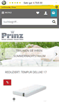 Mobile Screenshot of betten-prinz.de